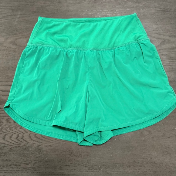 Spyder Pants - Spyder Active Women's Green Running Shorts Size S